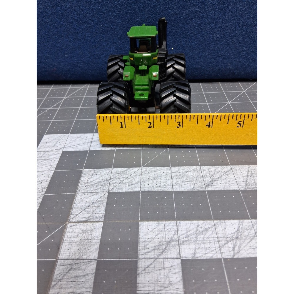 Ertl John Deere Monster Tractor Green Yellow Diecast Toy Oversized Tires - Picture 3 of 9